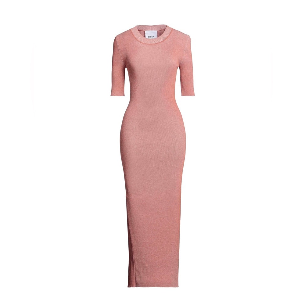 NWOT - Erika Cavallini - Open Back Crew Neck Bodycon Dress - S / US 4-6
